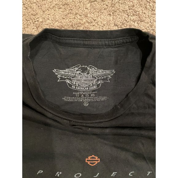 Vintage Rare Project Livewire Harley Davidson T Shirt XL Motorcycle - Picture 3 of 4